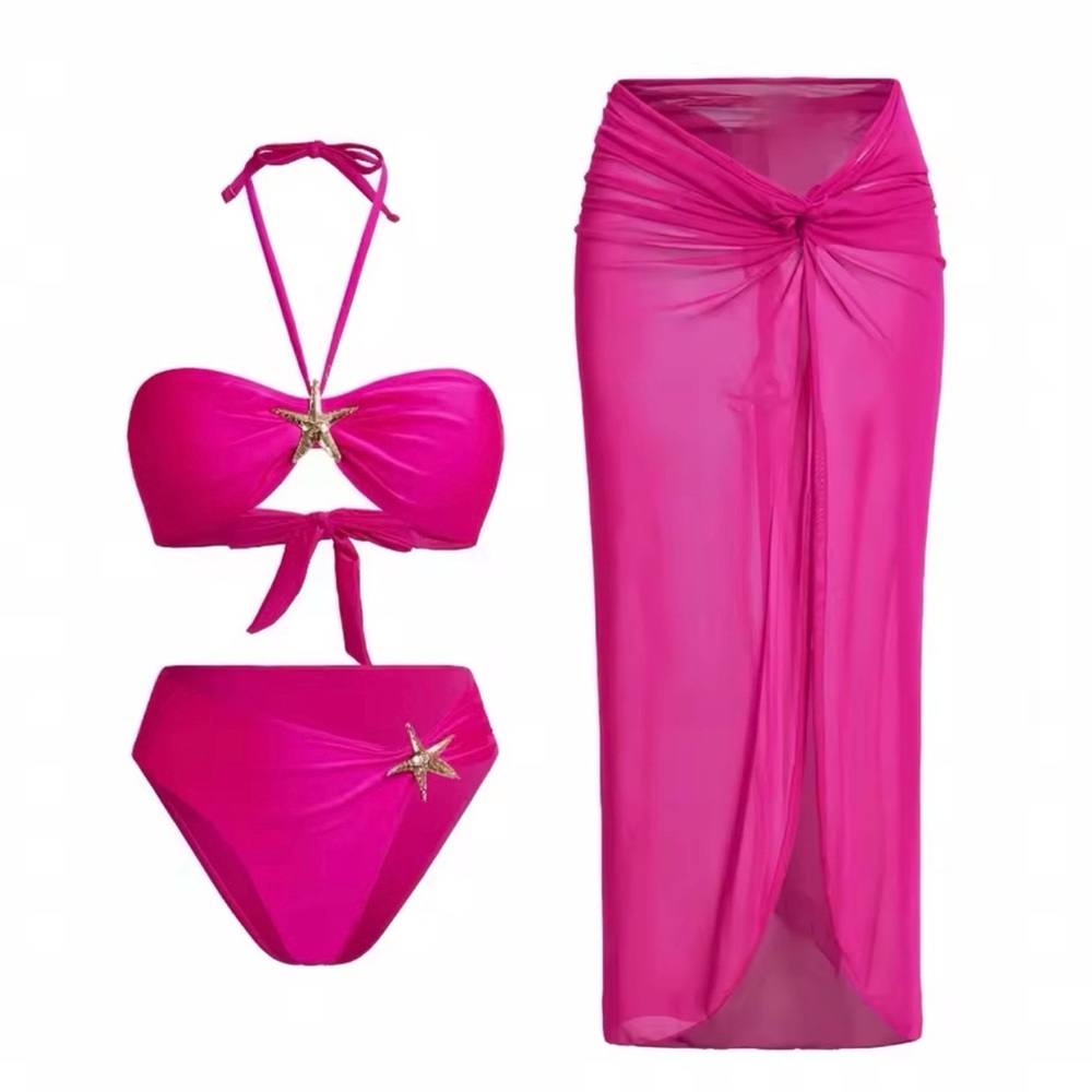 New Arrivals! Pink Women's 3pc Swim Set
